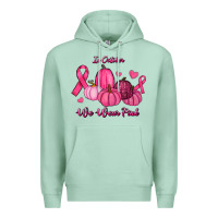 Seafoam In October We Wear Pink Pumpkins Premium Hoodie - RanaPortraitStore