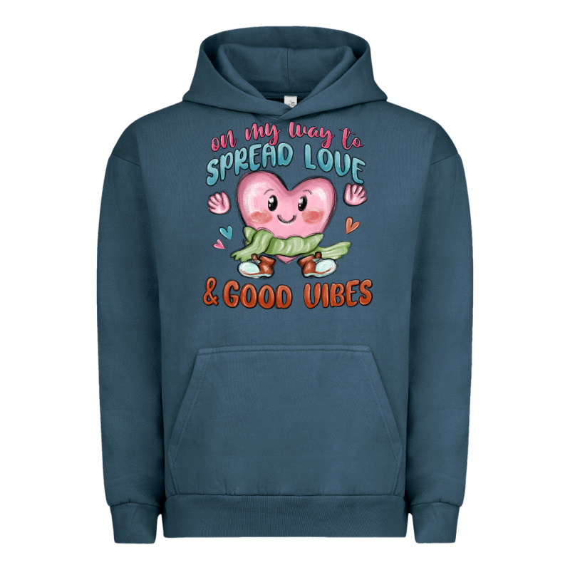 On My Way To Spread Love Urban Hoodie by MaliasSmallBusiness | Teevron