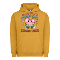 Pigment Peanut Butter on my way to spread love Urban Hoodie - MaliasSmallBusiness
