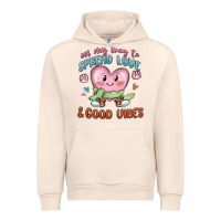 Sandshell on my way to spread love Urban Hoodie - MaliasSmallBusiness