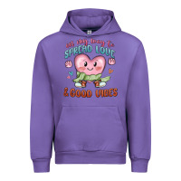 Tulip on my way to spread love Urban Hoodie - MaliasSmallBusiness