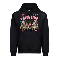 Black anti valentine club Urban Hoodie - MaliasSmallBusiness
