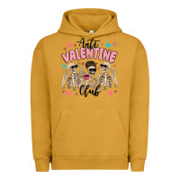 Pigment Peanut Butter anti valentine club Urban Hoodie - MaliasSmallBusiness