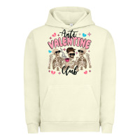 Pigment Pistachio anti valentine club Urban Hoodie - MaliasSmallBusiness