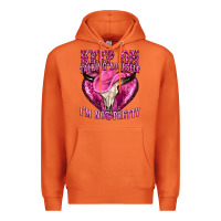 Carrot keep on talking yourself im not pretty western Premium Hoodie - texasbilliewilder