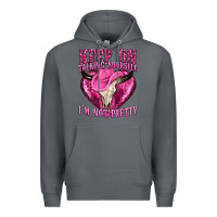 Rock keep on talking yourself im not pretty western Premium Hoodie - texasbilliewilder