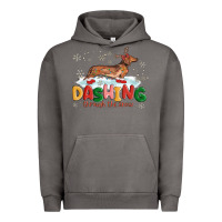 Pigment Tornado dachshund through the snow Urban Hoodie - MaliasSmallBusiness