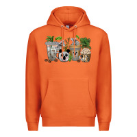 Carrot koala coffee cups Premium Hoodie - texasbilliewilder