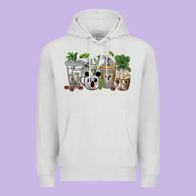 Premium Hoodie koala coffee cups