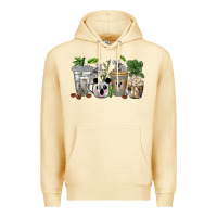 Pina Colada koala coffee cups Premium Hoodie - texasbilliewilder