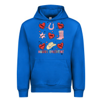 Cobalt howdy valentine copy Urban Hoodie - MaliasSmallBusiness