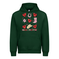 Foreset Green howdy valentine copy Urban Hoodie - MaliasSmallBusiness