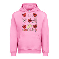 Fuchsia Pink howdy valentine copy Urban Hoodie - MaliasSmallBusiness