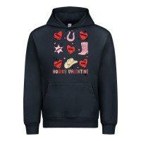 Navy howdy valentine copy Urban Hoodie - MaliasSmallBusiness