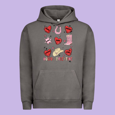 Urban Hoodie howdy valentine copy