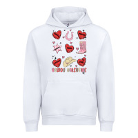 White howdy valentine copy Urban Hoodie - MaliasSmallBusiness