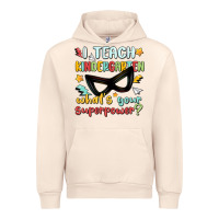 Sandshell i teach kindergarten whats your superpower Urban Hoodie - MaliasSmallBusiness