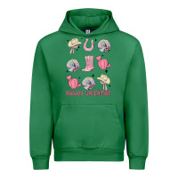 Emerald howdy valentine Urban Hoodie - MaliasSmallBusiness