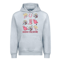 Heather Grey howdy valentine Urban Hoodie - MaliasSmallBusiness