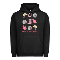 Pigment Black howdy valentine Urban Hoodie - MaliasSmallBusiness