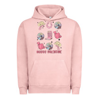 Pigment Salmon howdy valentine Urban Hoodie - MaliasSmallBusiness
