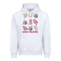 White howdy valentine Urban Hoodie - MaliasSmallBusiness