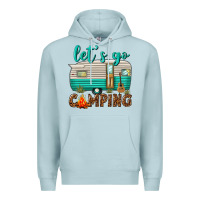 Blue Mist lets go camping Premium Hoodie - texasbilliewilder
