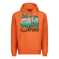 Carrot lets go camping Premium Hoodie - texasbilliewilder