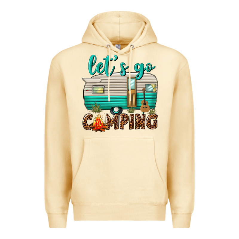 Lets Go Camping Premium Hoodie by texasbilliewilder | Teevron