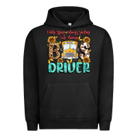 Pigment Black early rising always smiling safe driving bus drive Urban Hoodie - MaliasSmallBusiness