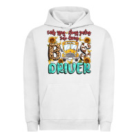 Pigment Lunar Rock early rising always smiling safe driving bus drive Urban Hoodie - MaliasSmallBusiness