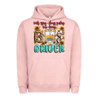 Early Rising Always Smiling Safe Driving Bus Drive Urban Hoodie | Teevron
