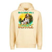 Pina Colada life is better with a beagle Premium Hoodie - texasbilliewilder