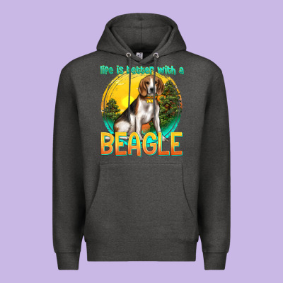 Premium Hoodie life is better with a beagle