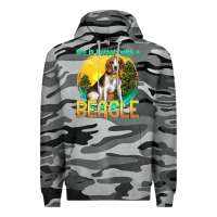 Slate Camo life is better with a beagle Premium Hoodie - texasbilliewilder