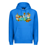 True Royal jesus coffee cups Premium Hoodie - AdoDesignShop