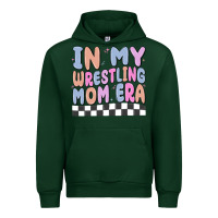 Forest Green in my wrestling mom era Urban Hoodie - MaliasSmallBusiness