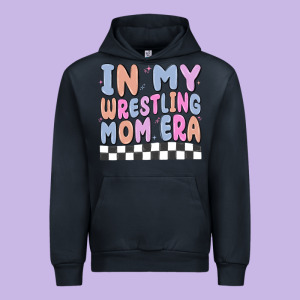 In My Wrestling Mom Era Urban Hoodie Designed By Maliassmallbusiness