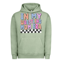 Pigment Oil Green in my wrestling mom era Urban Hoodie - MaliasSmallBusiness
