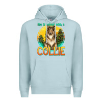 Blue Mist life is better with a collie Premium Hoodie - texasbilliewilder