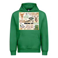 Emerald hunting life Urban Hoodie - MaliasSmallBusiness