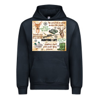 Navy hunting life Urban Hoodie - MaliasSmallBusiness