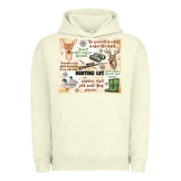 Pigment Pistachio hunting life Urban Hoodie - MaliasSmallBusiness