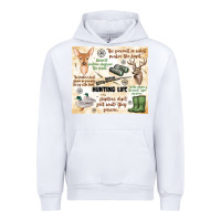 White hunting life Urban Hoodie - MaliasSmallBusiness