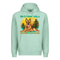 Life Is Better With A German Shepherd Premium Hoodie | Teevron