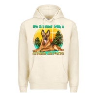 Tofu life is better with a german shepherd Premium Hoodie - texasbilliewilder