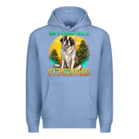 Colony Blue life is better with a st.bernard Premium Hoodie - texasbilliewilder