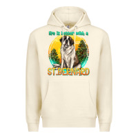 Sandshell life is better with a st.bernard Premium Hoodie - texasbilliewilder