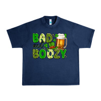 Navy bad and boozy Urban Heavy Tee - Artiststas