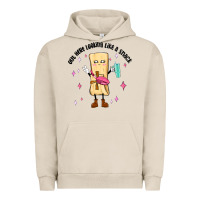 Pigment French Oak out here looking like a snack Urban Hoodie - MaliasSmallBusiness